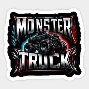 Monster Truck Mayhem - Ultimate Fan Gear Sticker